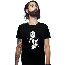 Load image into Gallery viewer, Shirts Fitted Shirts, Mens / Small / Black Evil Father