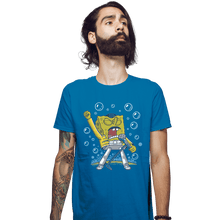 Load image into Gallery viewer, Shirts Fitted Shirts, Mens / Small / Sapphire Sponge Freddy