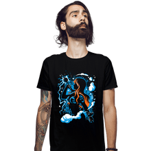 Load image into Gallery viewer, Daily_Deal_Shirts Fitted Shirts, Mens / Small / Black Cat Burglar