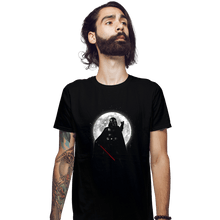 Load image into Gallery viewer, Shirts Fitted Shirts, Mens / Small / Black Moonlight Lord