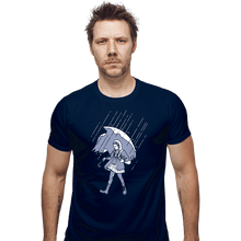 Load image into Gallery viewer, Daily_Deal_Shirts Fitted Shirts, Mens / Small / Navy It Can't Rain Salt All The Time