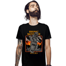 Load image into Gallery viewer, Secret_Shirts Fitted Shirts, Mens / Small / Black Bionic Monster