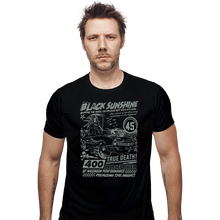 Load image into Gallery viewer, Daily_Deal_Shirts Fitted Shirts, Mens / Small / Black Black Sunshine