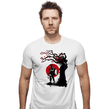 Load image into Gallery viewer, Shirts Fitted Shirts, Mens / Small / White Fighter Under The Sun