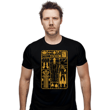 Load image into Gallery viewer, Daily_Deal_Shirts Fitted Shirts, Mens / Small / Black Sanji Model Sprue