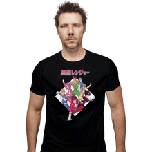 Load image into Gallery viewer, Shirts Fitted Shirts, Mens / Small / Black Yuyurenja