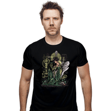 Load image into Gallery viewer, Secret_Shirts Fitted Shirts, Mens / Small / Black The Dark Kiss