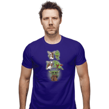 Load image into Gallery viewer, Shirts Fitted Shirts, Mens / Small / Violet Baby Fusion

