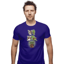 Load image into Gallery viewer, Shirts Fitted Shirts, Mens / Small / Violet Baby Fusion