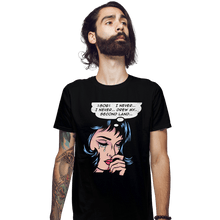 Load image into Gallery viewer, Daily_Deal_Shirts Fitted Shirts, Mens / Small / Black Second Land