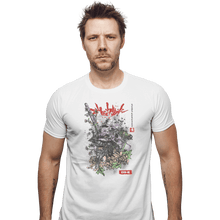 Load image into Gallery viewer, Shirts Fitted Shirts, Mens / Small / White Evangelion Ink