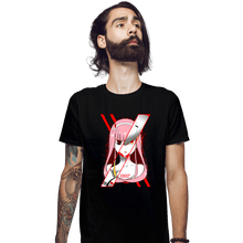 Load image into Gallery viewer, Shirts Fitted Shirts, Mens / Small / Black Franxx