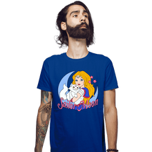 Load image into Gallery viewer, Secret_Shirts Fitted Shirts, Mens / Small / Royal Blue USA Sailor Moon