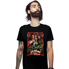 Load image into Gallery viewer, Secret_Shirts Fitted Shirts, Mens / Small / Black Big Trouble