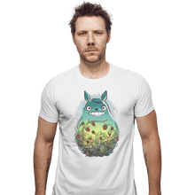 Load image into Gallery viewer, Shirts Fitted Shirts, Mens / Small / White Inside Forest