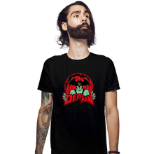 Load image into Gallery viewer, Shirts Fitted Shirts, Mens / Small / Black Devilman Mascot