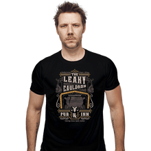 Load image into Gallery viewer, Shirts Fitted Shirts, Mens / Small / Black The Leaky Cauldron