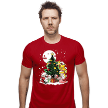 Load image into Gallery viewer, Secret_Shirts Fitted Shirts, Mens / Small / Red Super Christmas!