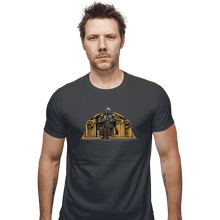 Load image into Gallery viewer, Secret_Shirts Fitted Shirts, Mens / Small / Charcoal Boba Sanders