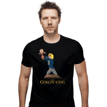 Load image into Gallery viewer, Shirts Fitted Shirts, Mens / Small / Black The Goblin King