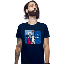 Load image into Gallery viewer, Secret_Shirts Fitted Shirts, Mens / Small / Navy No Look Shot