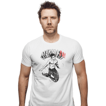 Load image into Gallery viewer, Shirts Fitted Shirts, Mens / Small / White Merman Zoolander