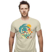 Load image into Gallery viewer, Daily_Deal_Shirts Fitted Shirts, Mens / Small / Sand Cruisin'