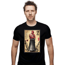Load image into Gallery viewer, Daily_Deal_Shirts Fitted Shirts, Mens / Small / Black Red Ronin