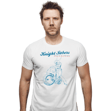 Load image into Gallery viewer, Shirts Fitted Shirts, Mens / Small / White Knight Sabers