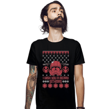 Load image into Gallery viewer, Shirts Fitted Shirts, Mens / Small / Black Sith Christmas