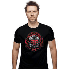 Load image into Gallery viewer, Shirts Fitted Shirts, Mens / Small / Black Dogfight