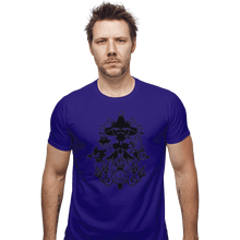 Load image into Gallery viewer, Shirts Fitted Shirts, Mens / Small / Violet Ghostly Group