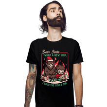 Load image into Gallery viewer, Secret_Shirts Fitted Shirts, Mens / Small / Black The Christmas Pact