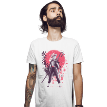 Load image into Gallery viewer, Shirts Fitted Shirts, Mens / Small / White Ronin Bo