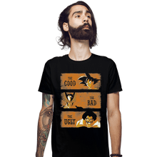 Load image into Gallery viewer, Shirts Fitted Shirts, Mens / Small / Black Good Bady Ugly DBZ