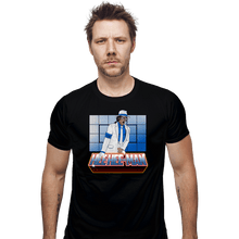 Load image into Gallery viewer, Daily_Deal_Shirts Fitted Shirts, Mens / Small / Black Hee-Hee-Man