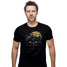 Load image into Gallery viewer, Shirts Fitted Shirts, Mens / Small / Black Welcome Home