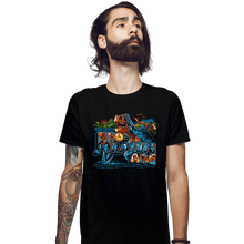 Load image into Gallery viewer, Daily_Deal_Shirts Fitted Shirts, Mens / Small / Black Welcome to the Neo-Jurassic Age