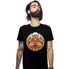 Load image into Gallery viewer, Shirts Fitted Shirts, Mens / Small / Black Armor Titan