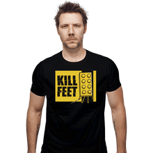 Load image into Gallery viewer, Shirts Fitted Shirts, Mens / Small / Black Kill Feet