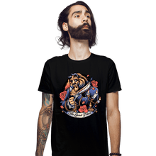 Load image into Gallery viewer, Daily_Deal_Shirts Fitted Shirts, Mens / Small / Black The Beast