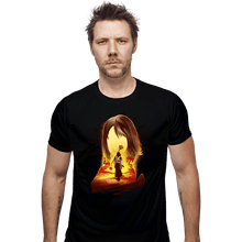 Load image into Gallery viewer, Shirts Fitted Shirts, Mens / Small / Black Summoner Of Spira