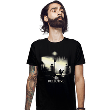 Load image into Gallery viewer, Shirts Fitted Shirts, Mens / Small / Black The Detective