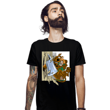 Load image into Gallery viewer, Daily_Deal_Shirts Fitted Shirts, Mens / Small / Black The Shining Doo