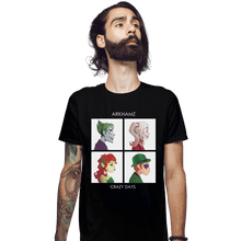 Load image into Gallery viewer, Shirts Fitted Shirts, Mens / Small / Black Arkhamz