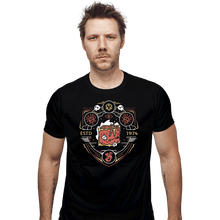 Load image into Gallery viewer, Shirts Fitted Shirts, Mens / Small / Black Top Dungeon Enemies