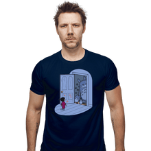 Load image into Gallery viewer, Secret_Shirts Fitted Shirts, Mens / Small / Navy Spirits Inc