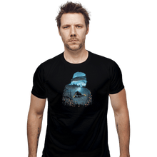 Load image into Gallery viewer, Shirts Fitted Shirts, Mens / Small / Black If You Look You Will Die