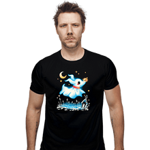 Load image into Gallery viewer, Daily_Deal_Shirts Fitted Shirts, Mens / Small / Black Ghost Dog