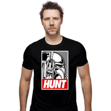 Load image into Gallery viewer, Shirts Fitted Shirts, Mens / Small / Black HUNT
